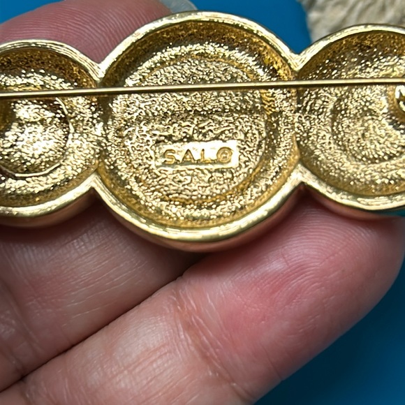 🖤SWAROVSKI💕S.A.L©️ crystal Pearl brooch - Picture 6 of 9